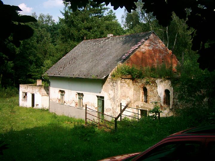 Podlešanský mlýn, jak jsem ho poznal-červen 2005